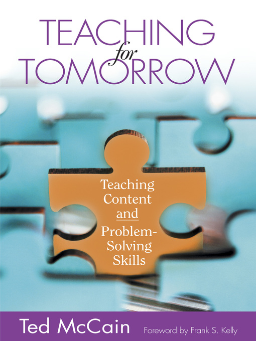 Title details for Teaching for Tomorrow by Ted McCain - Available